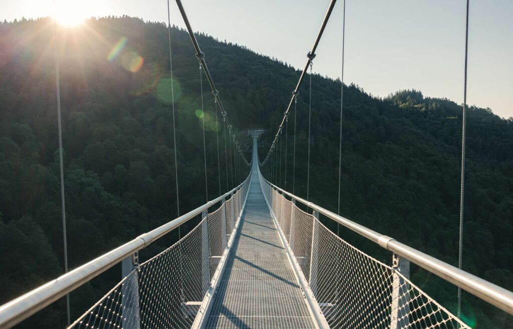 BLACKFORESTLINE Brücke im Sommer